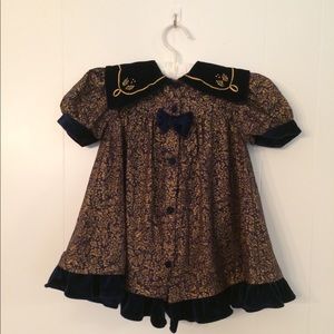 Christmas Dress Vintage Size 3T
